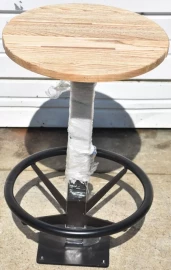 NEW FLOOR MOUNTED COUNTER STOOL 25 1/2