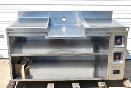 HATCO GRSBF-24-F BUILT IN HEATED SHELVES in CUSTOM DELFIELD CABINET