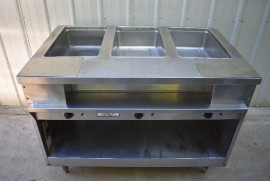 RANDELL 3613-240 ELECTRIC HOT FOOD TABLE with 3 WELLS