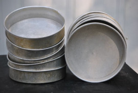 ALUMINUM COMMERCIAL ROUND CAKE BAKING PAN 8